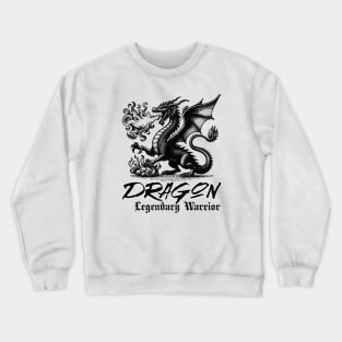 Legendary Warrior Vintage Dragon Crewneck Sweatshirt